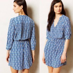 Maeve by Anthropologie Blue Dress